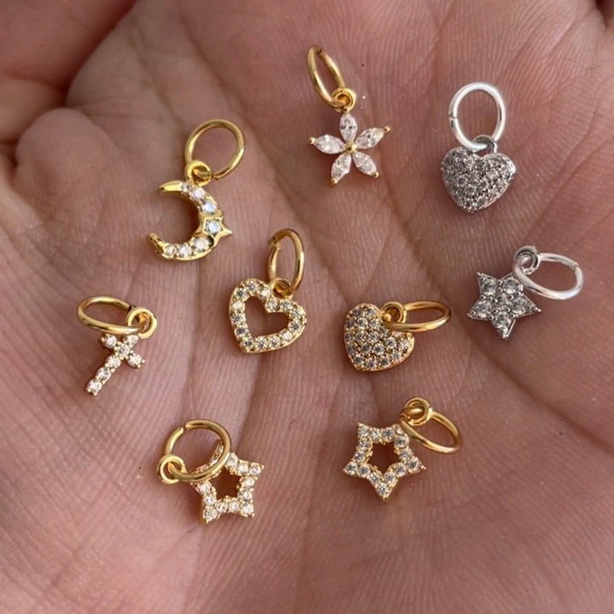 Nail Pierces Charm