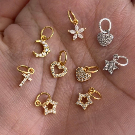 Nail Pierces Charm