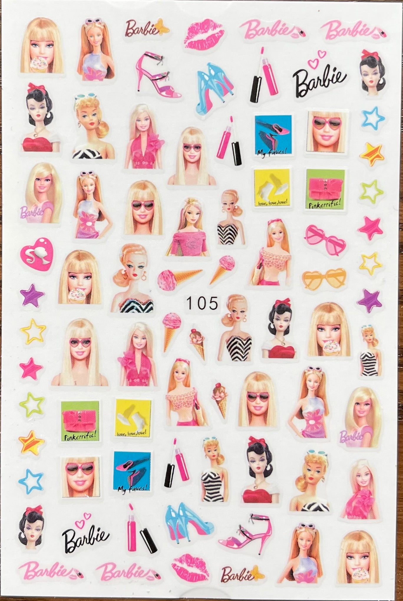 Barbie Stickes