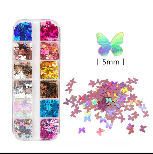 Butterfly Glitter Box
