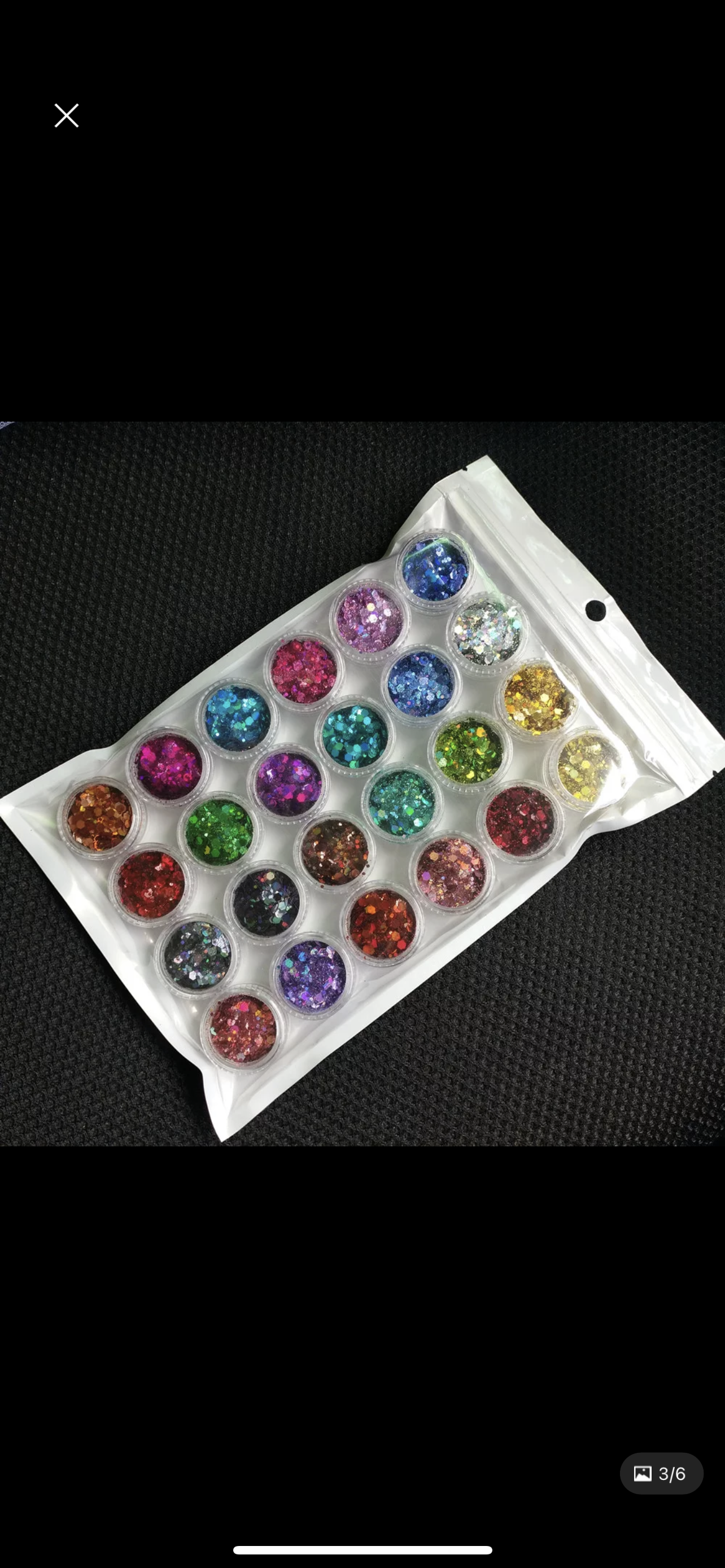 24 Colour Glitter Set