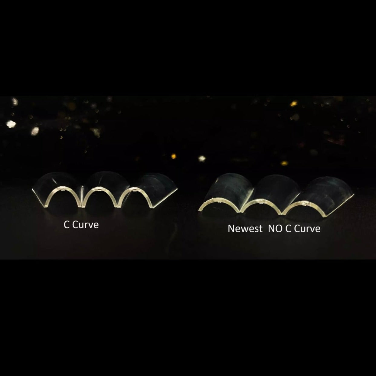 XXL Non C- Curve Square Tips
