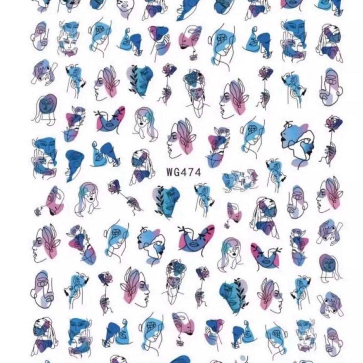 Abstract Art Sticker