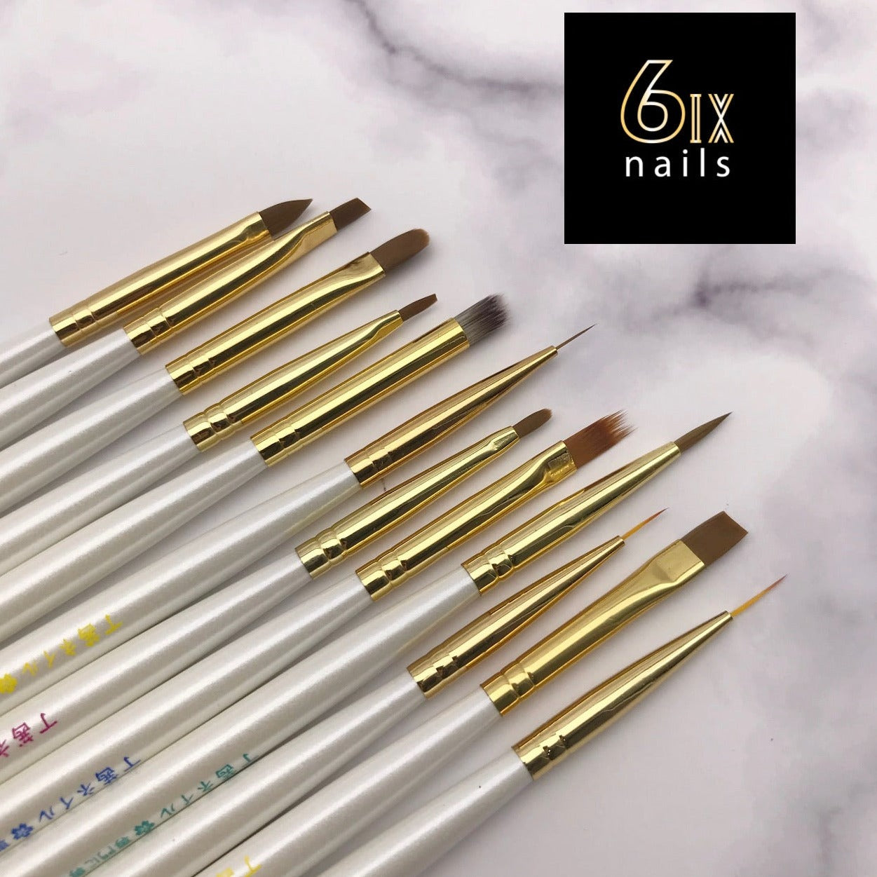 Brush set for nail art