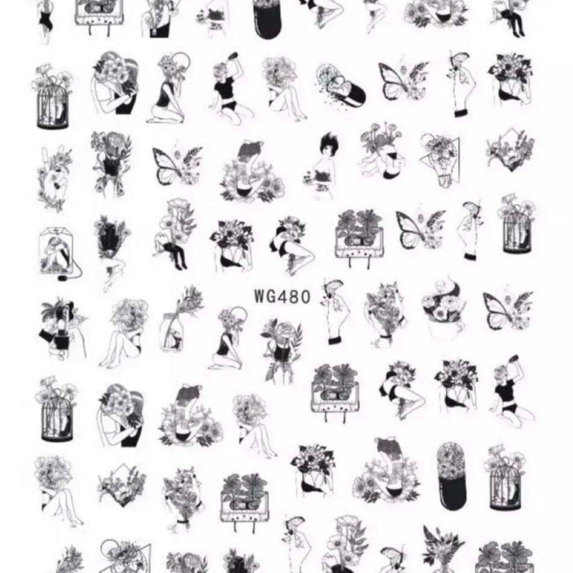 Abstract Art Sticker