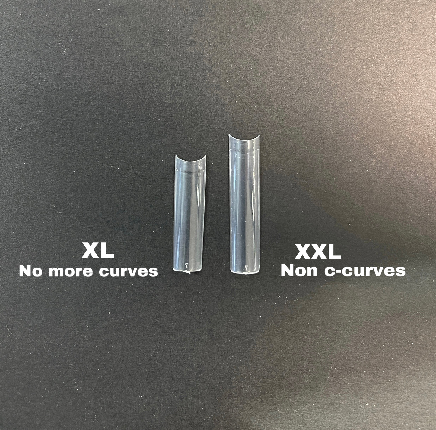 6ix Nails XL Square Tips – No C Curve (500 pcs)
