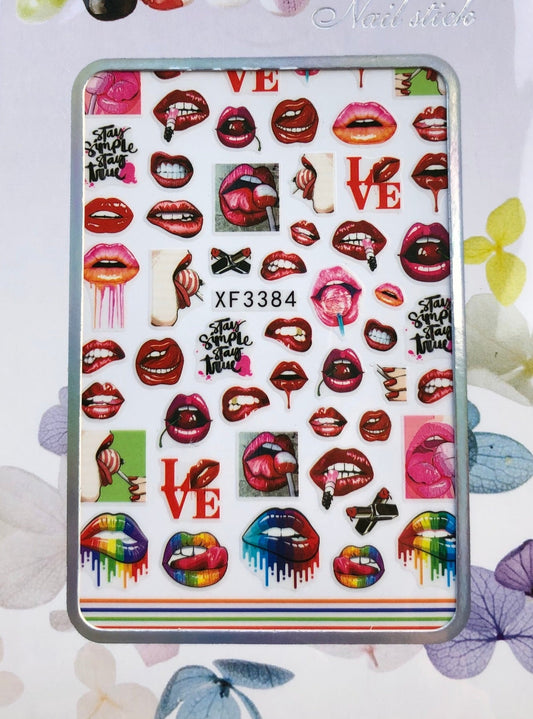 Sexy Lips Stickers