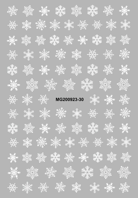 Snow Flakes Sticker